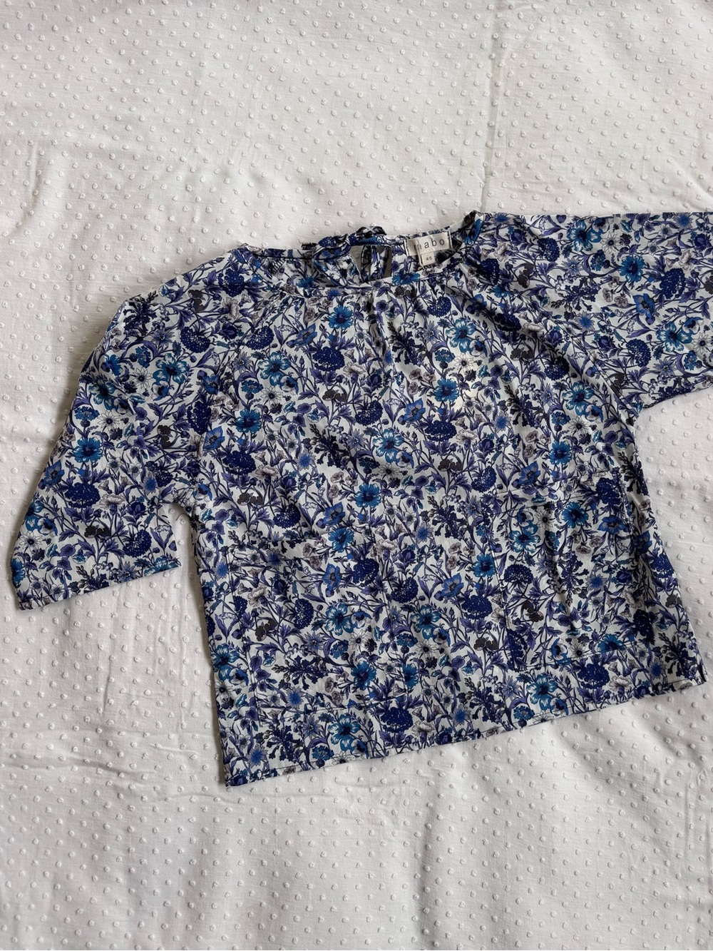 Liberty fabric blouse